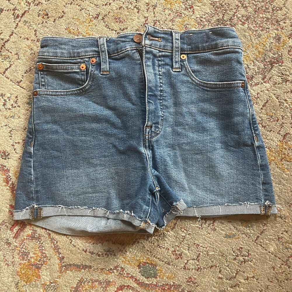 Madewell High Rise Denim Shorts